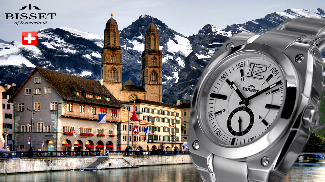 Оригинальные швейцарские часы BISSET